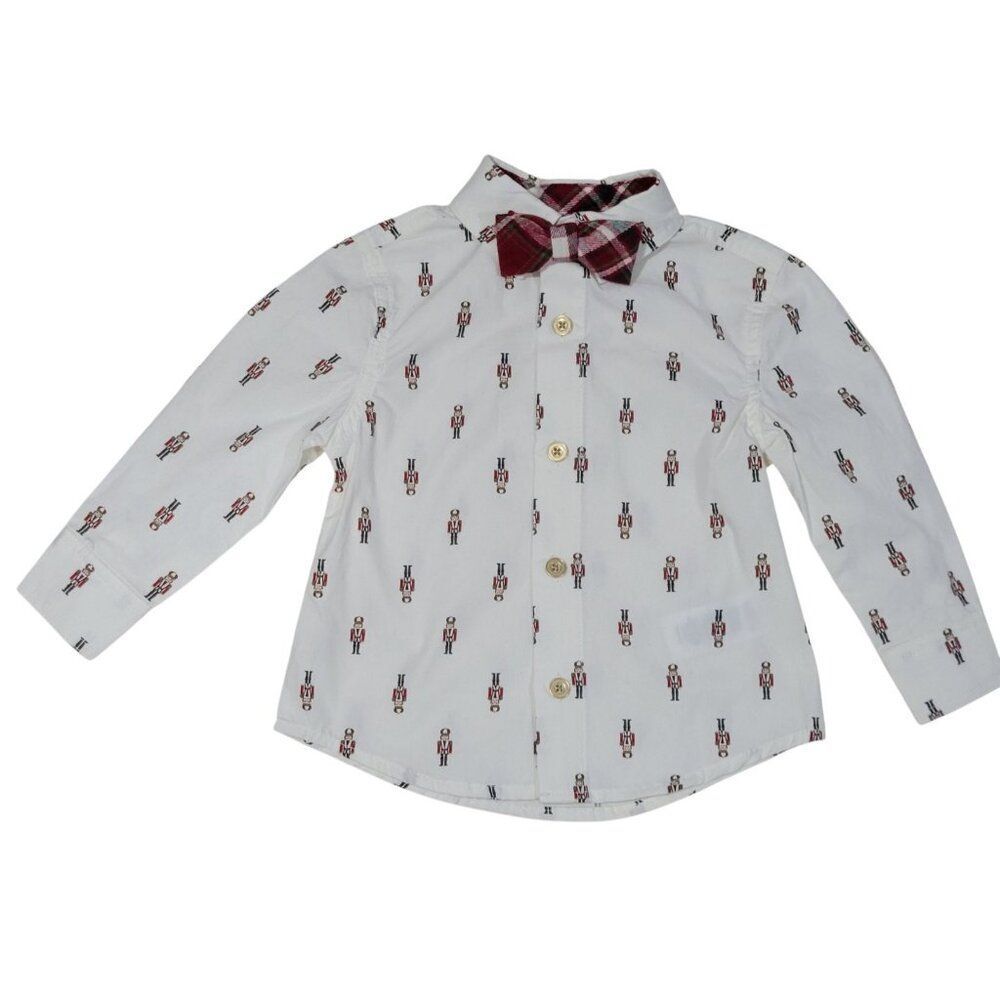 Tommy Bahama Baby Boy Holiday Outfit 12 Months Nutcracker Christmas Blazer Pants - Picture 2 of 16